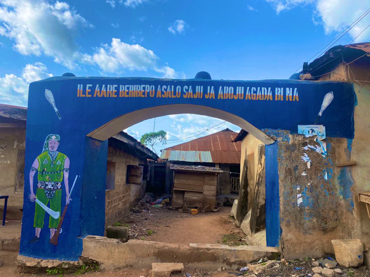 BERIBEPO'S COMPOUND ( OFFA,KWARA STATE) : 
Originally known to be the first set of hunters in the entire Offa kingdom. Attributed to this  compound is the forbiddance on women to eating salt after child birth. Respectively 9 and 7 days for male and female giving birth to in