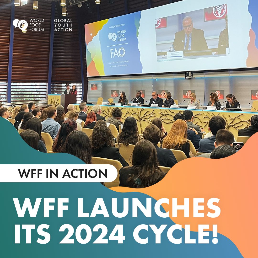 Excited that the #WorldFoodForum 2024 cycle has officially been launched 🚀!