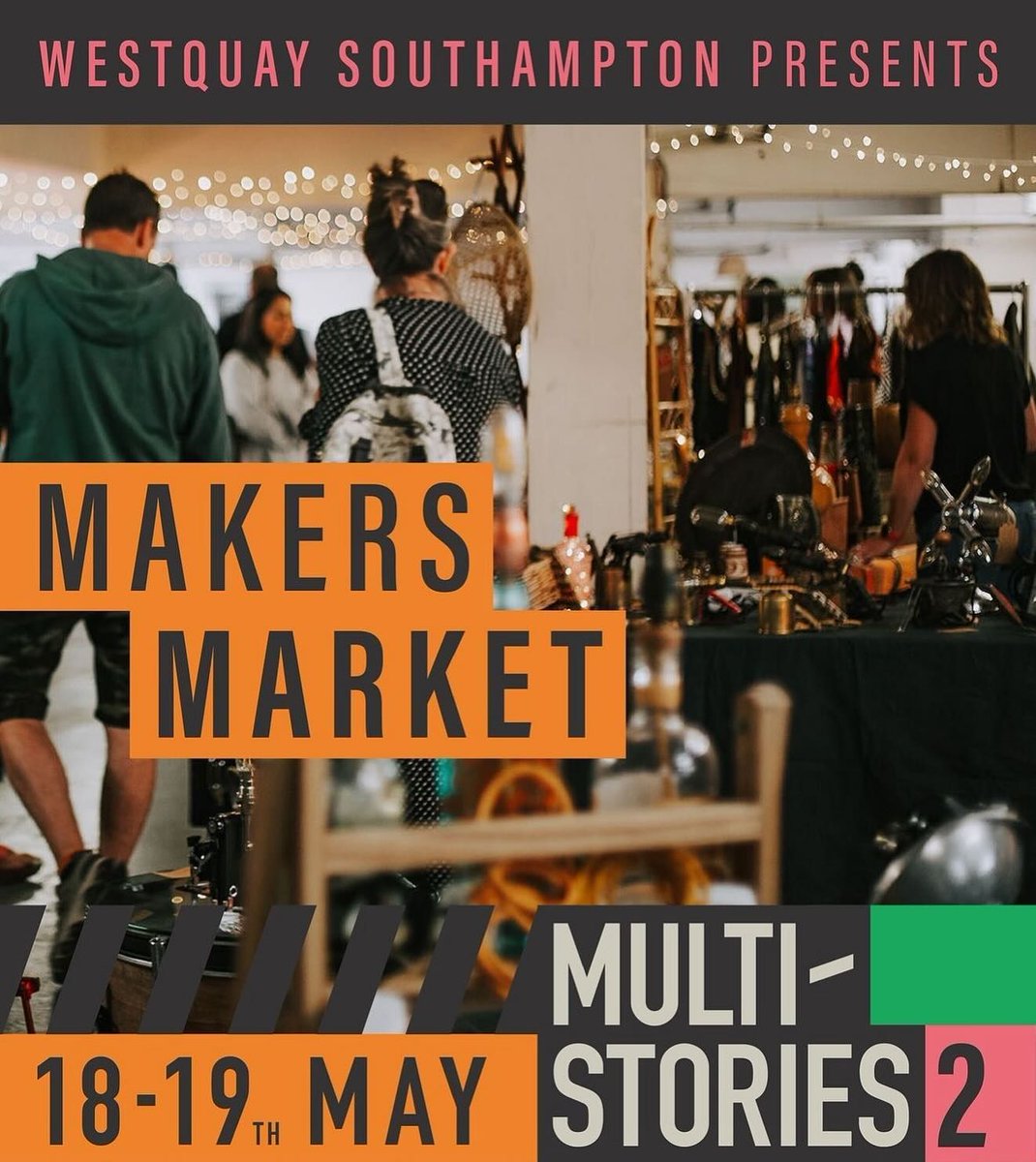 Southampton Forward and Westquay are on the lookout for a diverse range of creatives to participate in their South Coast Makers Market, part of the Multi-Stories event on 18-19 May. Learn more here: buff.ly/49SHkJD