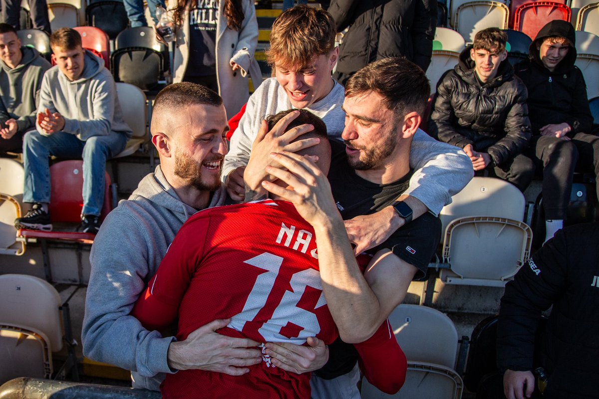 Anything to see @BenNasher’s full time celebrations!🫶🏆 #NomadsNeverDie #JDWelshCup