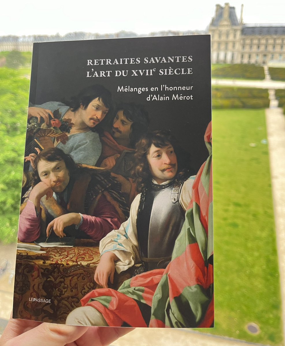 Hier soir un hommage à été rendu à un immense professeur, Alain Mérot, dans cette belle et noble tradition des Mélanges  co-écrits par ses anciens étudiants et collègues, publiés par <a href="/EdLePassage/">@EditionsLePassage</a> : Retraites savantes, l’art du XVIIe siècle.