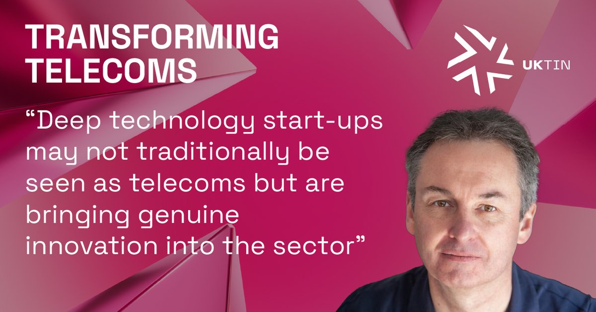 💡 We caught up with @_UKTIN trainer, Chris Pett, to get an overview of the #telco sector and how this new training can help start-ups form the all-important relationships needed to commercialise in a sector that is complex but ripe with opportunities 👉 ow.ly/mULp50Rli4I