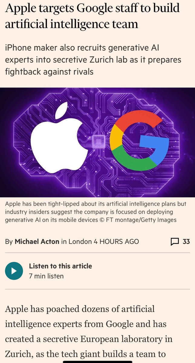 Apple wants to catch up in AI
