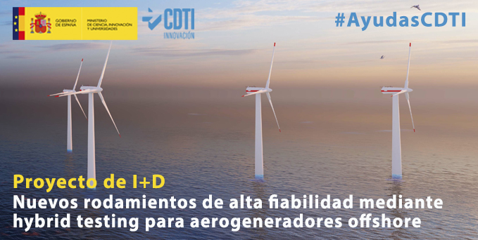 Promovemos la #EnergíaEficiente y #segura apoyando con #AyudasCDTI proyectos como el de @laulagun 🔸#Rodamientos para #turbinas con potencias superiores a 8MW, para el #SectorEólico #offshore 👉 laulagun.com ℹ️ Proyecto de I+D bit.ly/3nwgik8