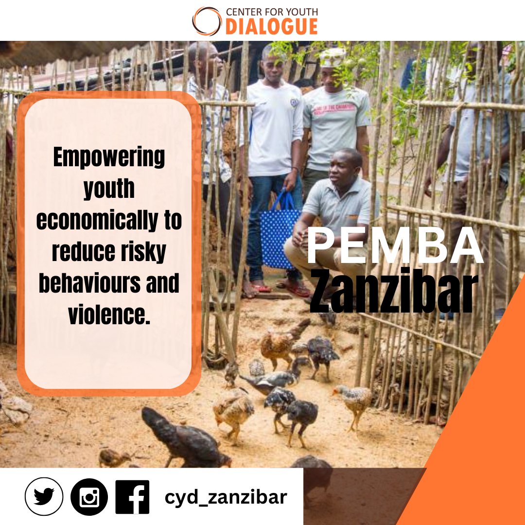 Let's build bridges to opportunity and say no to risky behaviours and violence by joining us/CYD as we empower the next generation economically, pave the way for a brighter and safer youth future!