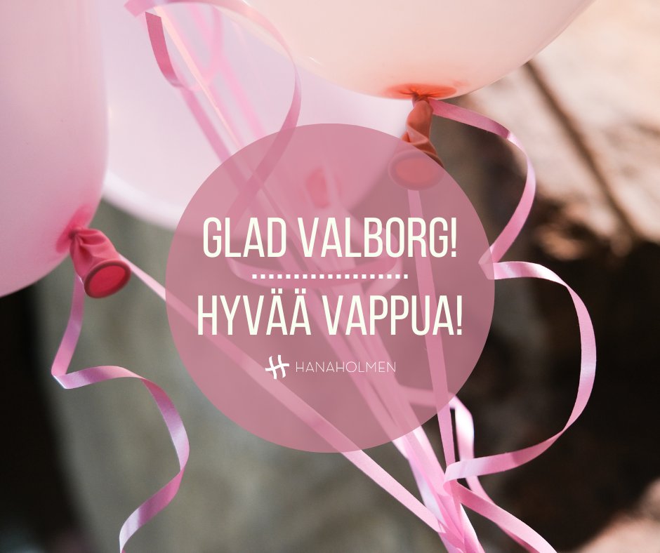 Toivotamme kaikille oikein hyvää vappua, vi önskar alla en glad och trevlig Valborg! #hanaholmen #hanaholmenhotel #hanaholmenplats