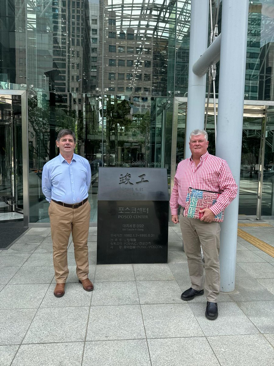 #BRES Following China schedule visiting multiple strategic parties in several cities, Blencowe management continue engagements with potential offtakers in South Korea discussing project & pathway to collaboration. Strong interest continues to be shown.