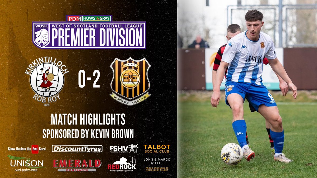 📺Highlights from last nights 2-0 win away to Kirkintilloch Rob Roy are now available on the clubs YouTube channel! youtu.be/Jmqb8GCeWgU?si… #eppp