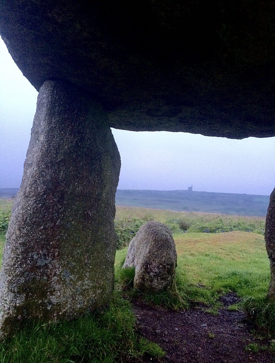 From the inside looking out #LanyonQuoit #TombTuesday #Kernow #Cornwall