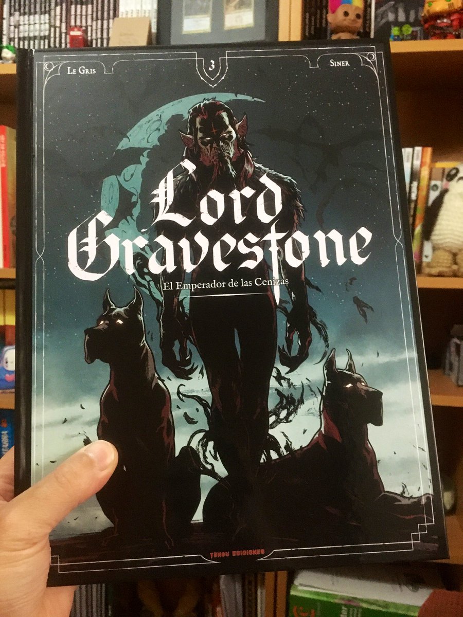 Leído #LordGravestone 3. Concluye la aventura/desventura de John Gravestone. Historia de vampiros quizás un tanto manida con aires de Romeo y Julieta, y un final “abierto” que tampoco me convence 🤷‍♂️ #LaEstanteria83Comics2024 #comics #LeGris #Siner