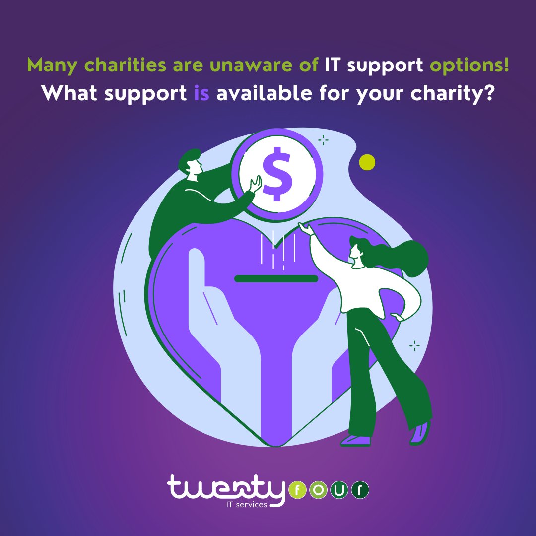 A quiet revolution is underway... 

Read our latest article about the different IT and Cyber Security Solutions available to UK charities bit.ly/3TrvMqp

#CharitySupport #CharityPartner