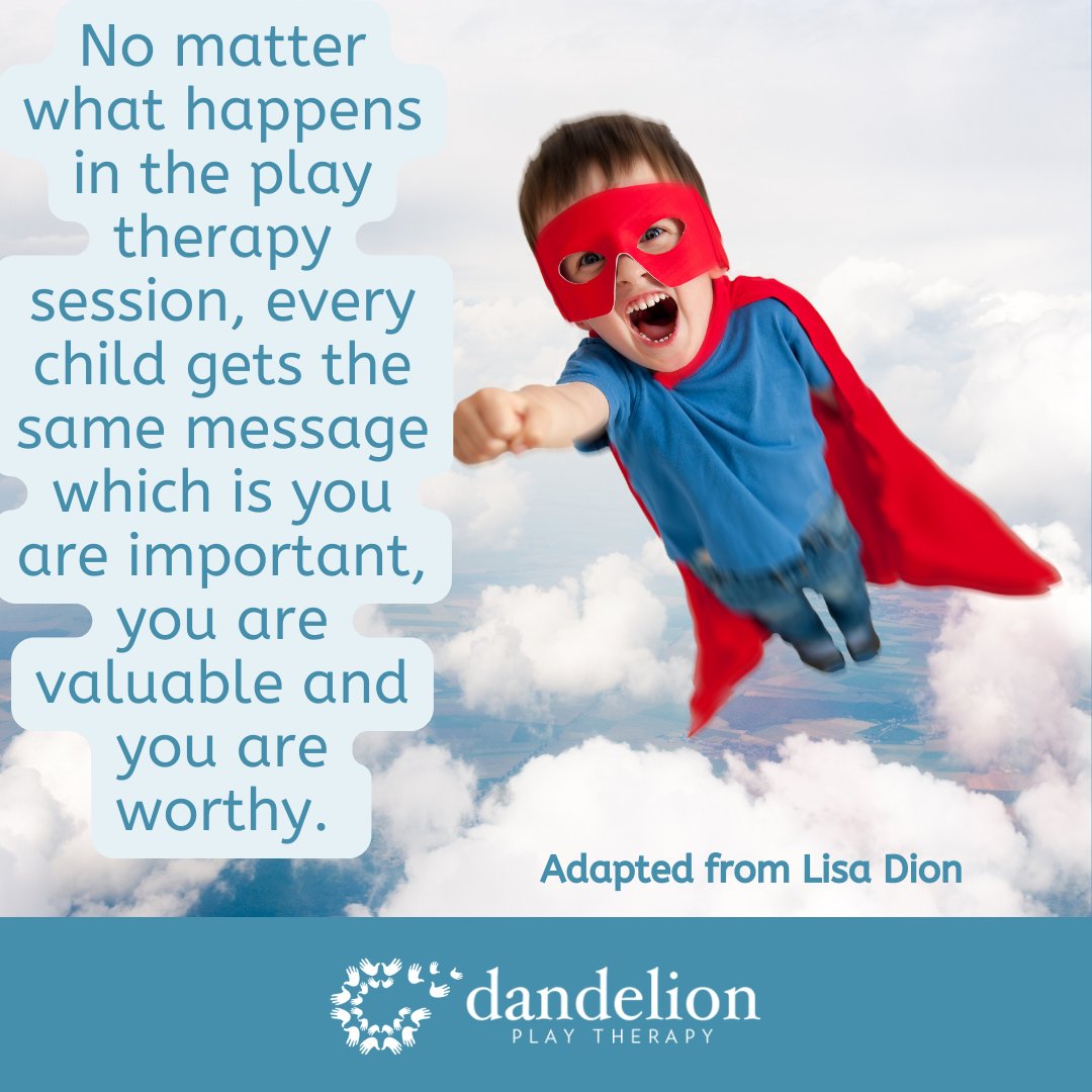 #LisaDion #play #playheals #playmatters #playisachildslanguage #playlowersdefenses #playlowersstress #powerofplay #playtherapy #childrenandyoungpeople #childrensmentalhealth #mentalhealth #therapeuticplay #valued #worthy #accepted #understood @BAPTplaytherapy