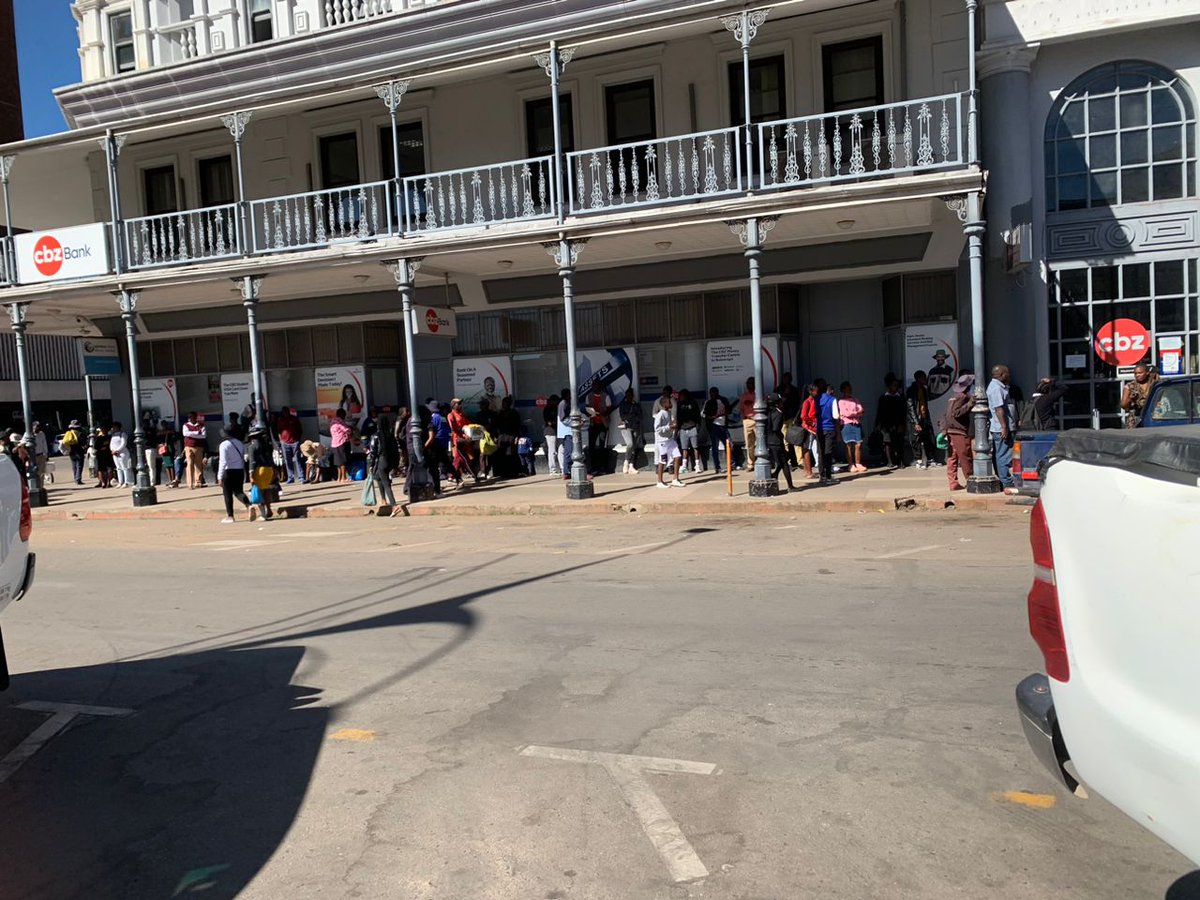 While the new ZiG notes and coins have begun circulating in some parts of the country in #Bulawayo citizens are anxiously waiting to withdraw the currency from their banks, which say they are yet to receive money from RBZ. #ZiG @ReserveBankZIM @petematika @ZimTreasury @InfoMinZW