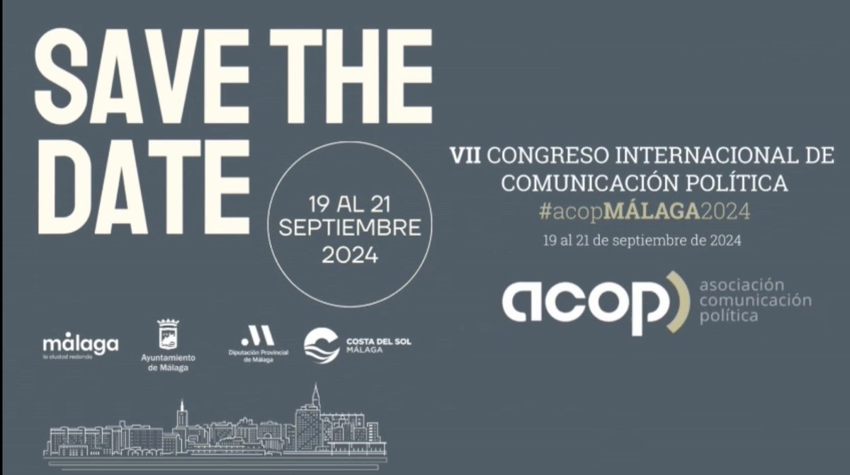 🤔🤔¿Has reservado fecha? 🤔🤔 Prepárate porque en 24 horas abrimos plazo de inscripciones a #acopmalaga2024