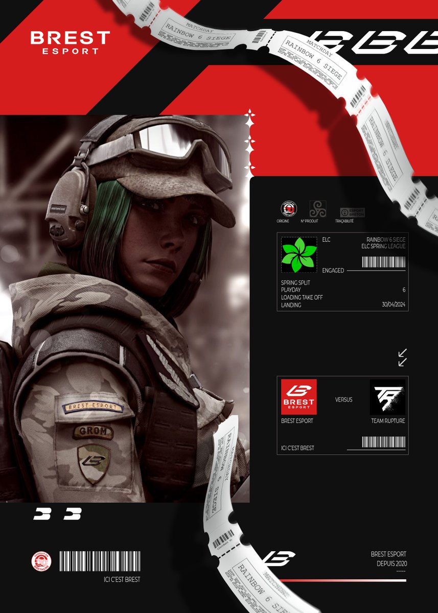 📢MATCHDAY

Après un week-end mouvementé, on repart pour une nouvelle journée de compétition Challenger <a href="/ELC_EsportsR6/">ELC Esports R6</a> 👊
Nous affrontons <a href="/TeamRPTR/">TeamRupture</a> à 20h30 !
Ce sera en direct sur la chaine de <a href="/Epsii_R6s/">Epsii</a> 🎙️
📺: twitch.tv/epsiiiiiii
Venez supporter nos joueurs 🙌
#BEWIN⚪️🔴