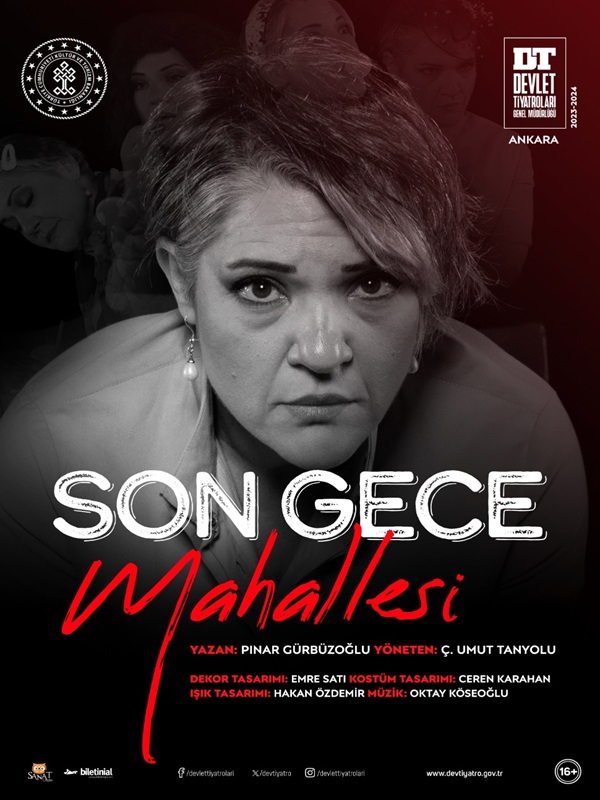 'ANKARA DT' 'SON GECE MAHALLESİ' ⏱️ 1-2-3-4 Mayıs 📍Kayseri DT Sahnesi Biletlere @sanatcepte uygulamamız ile biletinial.com/tr-tr/tiyatro/… ulaşabilirsiniz.