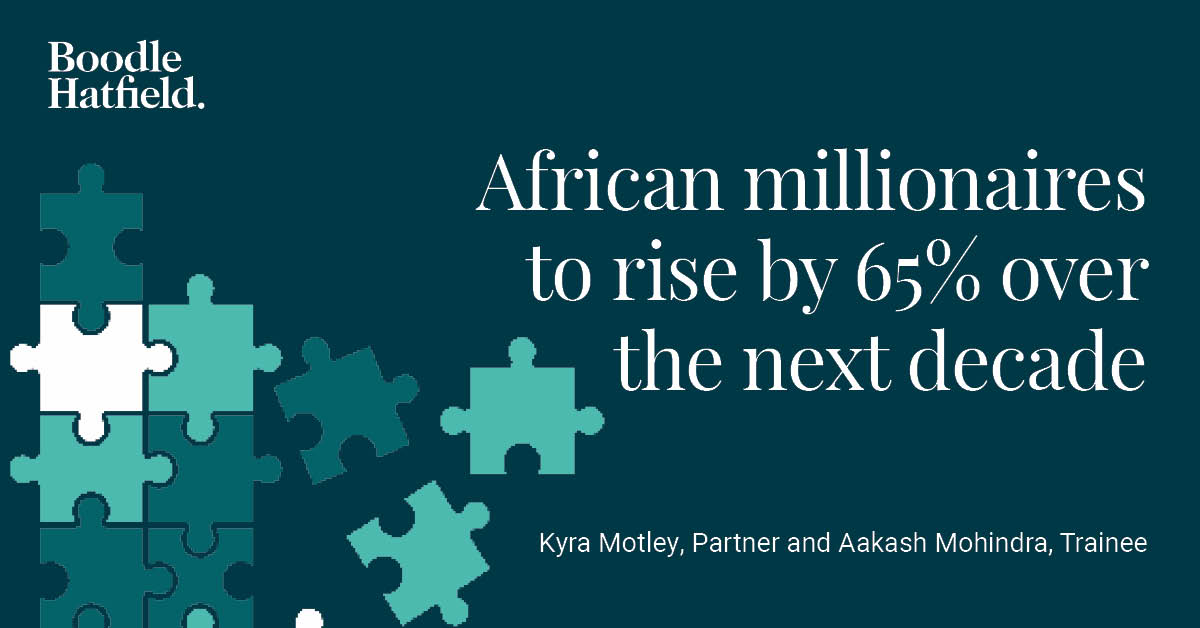 #PrivateWealth Partner, Kyra Motley and Trainee, Aakash Mohindra reinforce that with the rise in #wealth, questions around #successionplanning, reputation management and #philanthropicstrategy become ever more important. 

insights.boodlehatfield.com/post/102j60d/a…