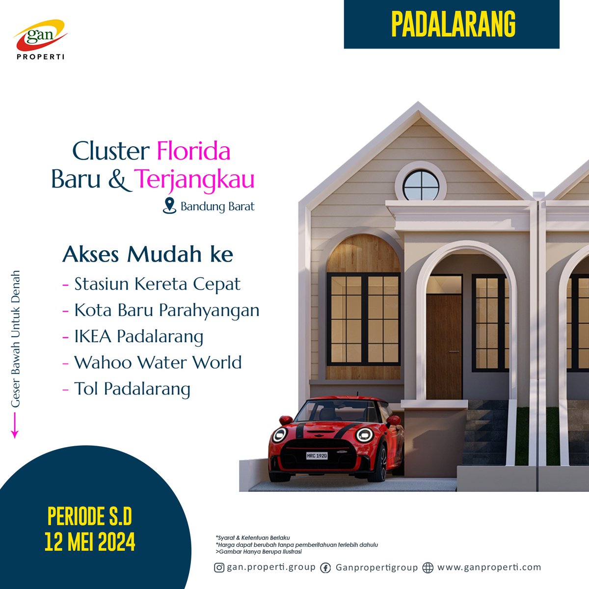 GANpropertigrup's tweet photo. Masih hangat karena cluster baru di buka! Harga lebih terjangkau gak pakai mahal. 😁

Lokasinya emas, bayangkan deh di masa depan nilai investasinya tinggi banget! 😍

#ganproperti #rumah #rumahbandung #rumahmurah #padalarang https://t.co/SSqqaMeDBx
