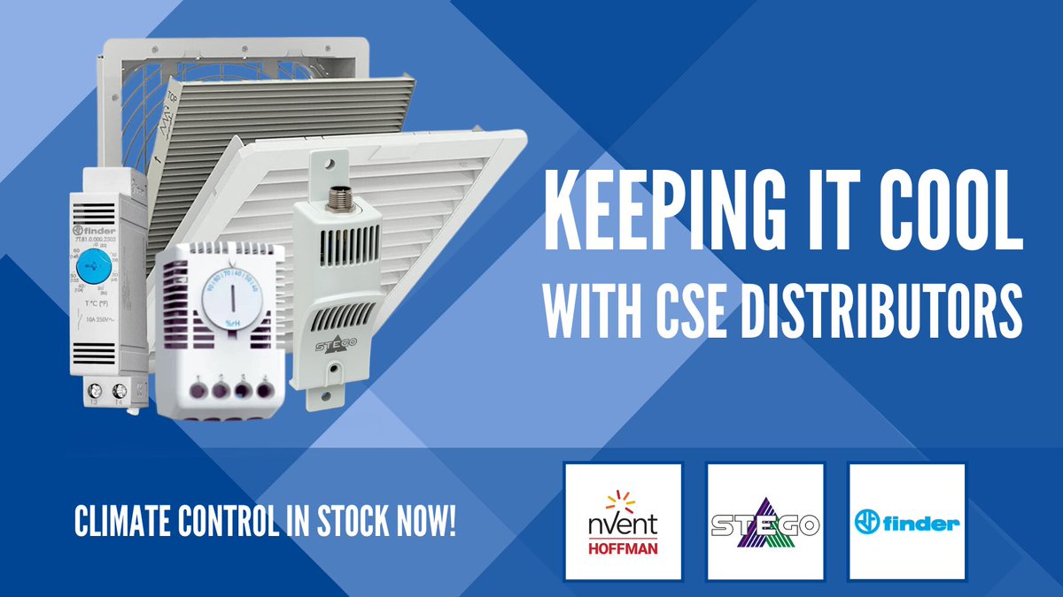 Are you tired of struggling to keep your components cool and dry during the hot summer season?
Then look no further! 
Say goodbye to overheating and hello to optimal performance with our climate control products. Buy now by hitting the link below:
cse-distributors.co.uk/environmental-…