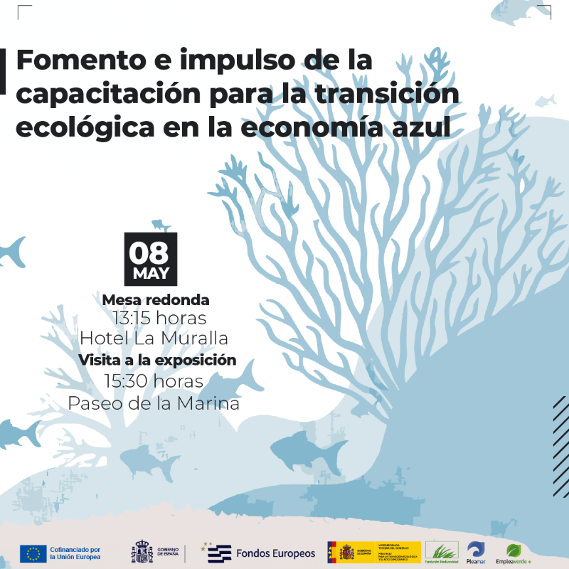 emprendeverde's tweet image. ¡No te lo pierdas!
📅 8/5/24
🕜13:15h 📍Hotel La Muralla, Ceuta

🍃 Conoce la convocatoria #EmpleaverdePlus e iniciativas que impulsan la capacitación para la #TransiciónEcológica
🌊 Inauguración exposición del #ProgramaPleamar

Colabora @MuseoCeuta
@FondosUE_Esp #FSEplus #FEMPA