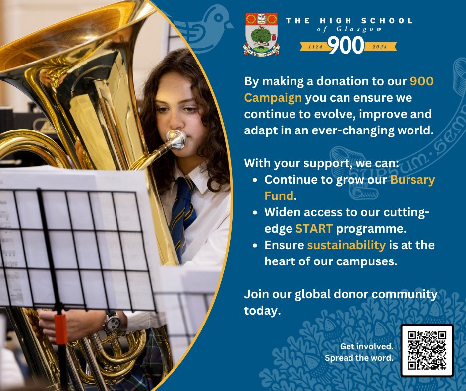 💡 Our 900 Campaign aims to keep the High School beacon burning brightly for ‘those who follow after’ by focusing on three core fundraising goals. 🙌 Collectively all donations make a difference. Support our 900 Campaign today: hsogcommunity.co.uk/support/900cam… #HSOG900 #HSOG900Campaign