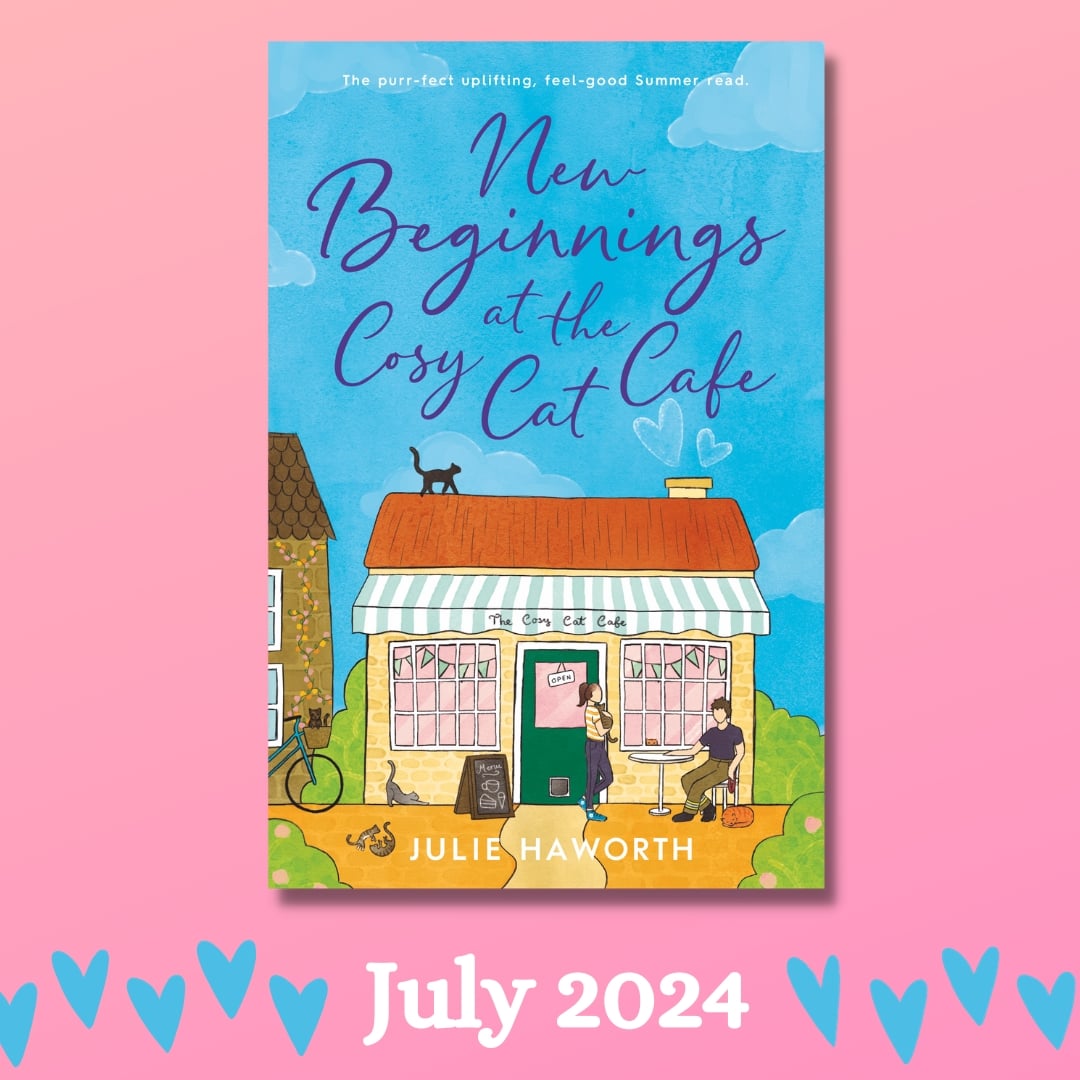 I'm taking you back to Blossom Heath this July to meet Tori and her clowder of rescue cats in my second novel, #NewBeginningsAtTheCosyCatCafe, which is now available to pre order 📚❤️ The cats can't wait to meet you! 🐾 🐱 @RNATweets #tuesnews simonandschuster.co.uk/books/New-Begi…