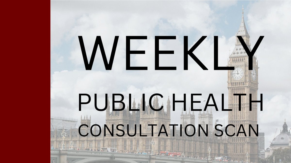 This week's #publichealth #consultation scan is now available to download via our website: adph.org.uk/resources/cons…