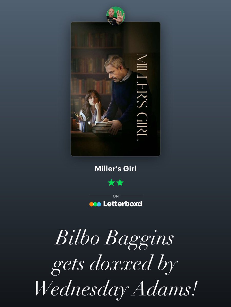 This is Fifty Shades of Grey for people who love to read or write!  Essays have never been steamier! 🥵 boxd.it/6nvkMr #MillersGirl