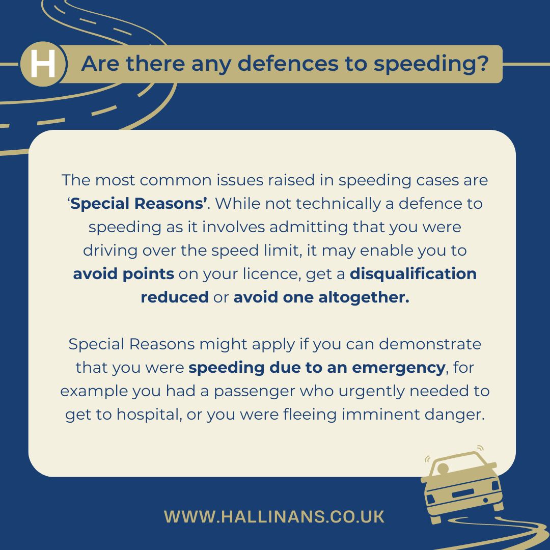 It can be complicated to establish special reasons, so obtaining legal advice is appropriate to establish the most effective way to run such arguments, if they apply. #trafficpolice #uklaws #traffic #police