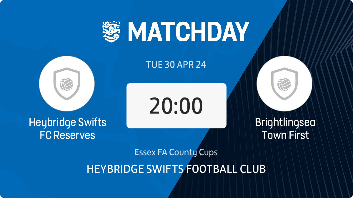 Here we go! Lads travel to ⁦@officialswifts⁩ Reserves this evening for the Semi Final of the ⁦@BBCEssex⁩ Premier Cup 20:00ko 🔵⚫️