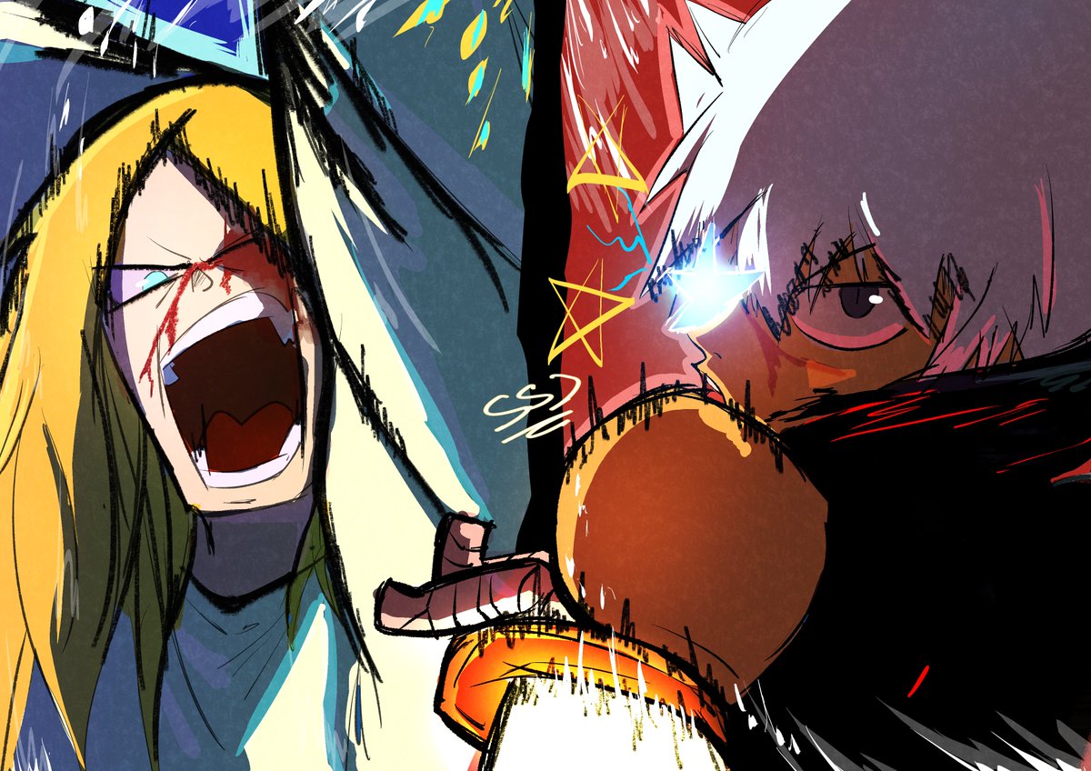 Be a Warrior God!!! - BlackStar Vs Mifune Soul Eater Redraw