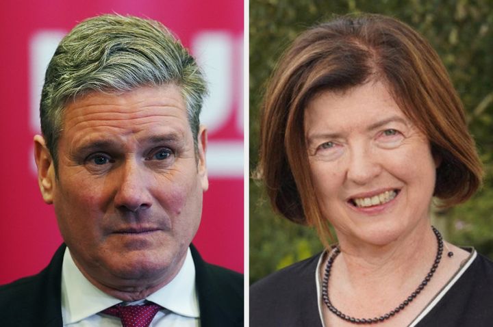 🇬🇧 Keir Starmer & his evil sidekick Sue Gray are a bloody disgrace and need to be kicked out of British politics If nobbling the speaker Lindsay Hoyle wasn't offensive enough, their party political broadcast was outrageous Imagine the deceit when in power NEVER VOTE LABOUR 🇬🇧