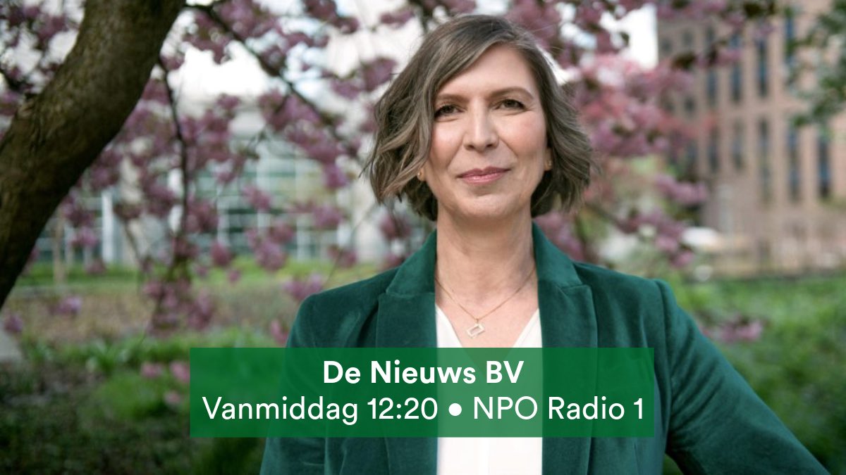 Luistertip! @denieuwsbv over het belangrijke werk van onze Europarlementariër @anjahazekamp 💚 Wil jij weten hoe het er in Brussel aan toegaat? Luister rond 12:20 naar @NPORadio1 👉 nporadio1.nl