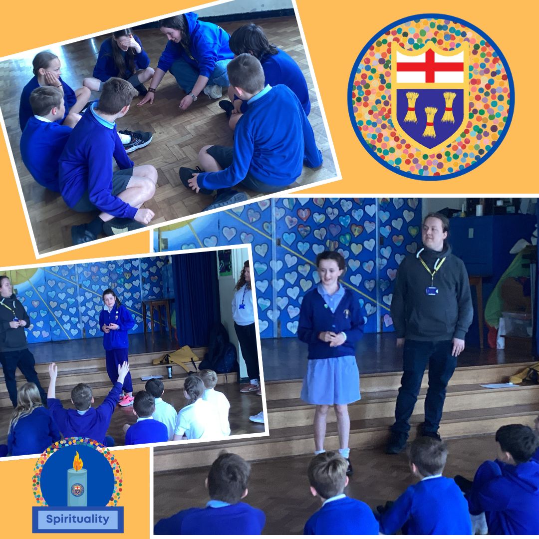 Our Year 6 children have enjoyed working with the team from Heswall Parish this week #year6 #teamwork