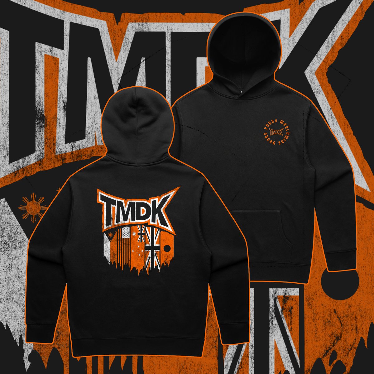 Excuse the dirty gym mirror, but it was COLD in Sydney today!! 🥶 Stay warm and order your TMDK Young Punks Worldwide Hoodie before I post more orders out TOMORROW May 1st 2024 AEST. headshotfightteam.bigcartel.com