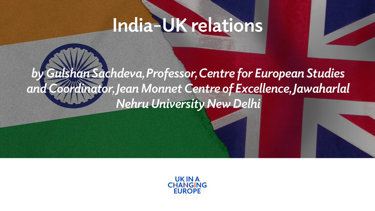 The report includes a chapter on India-UK relations by @gsachdevajnu of the @CRoLEV_Centre.