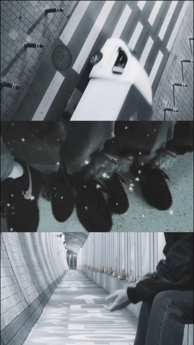 is it the prevalence of what’s showing up in 3’s? 3 frames, 3 jackets, even 3 chris’s…3 trips across the crosswalk. what does 3 signify to you? 3racha? past/present/future? 3 dimensions? the number of notes played to make a musical chord?