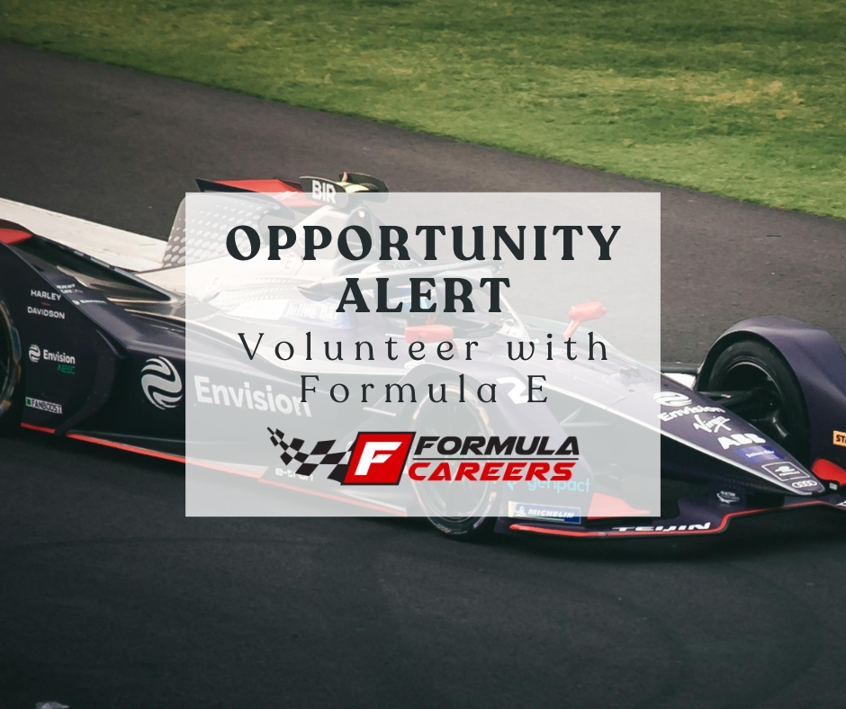 Volunteering opportunity with Formula E: formulacareers.com/job/volunteer-… #formulae #volunteer #jobsinmotorsport #f1 #womeninmotorsport