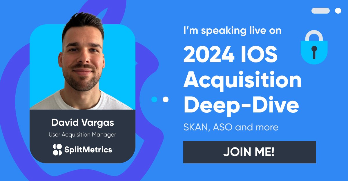 Take a deep dive into iOS user acquisition with us during Singular’s live webinar today ⏰ hubs.li/Q02swLZL0

#appgrowth #aso #applesearchads #skan4 #useracquisition #ua #appmarketing