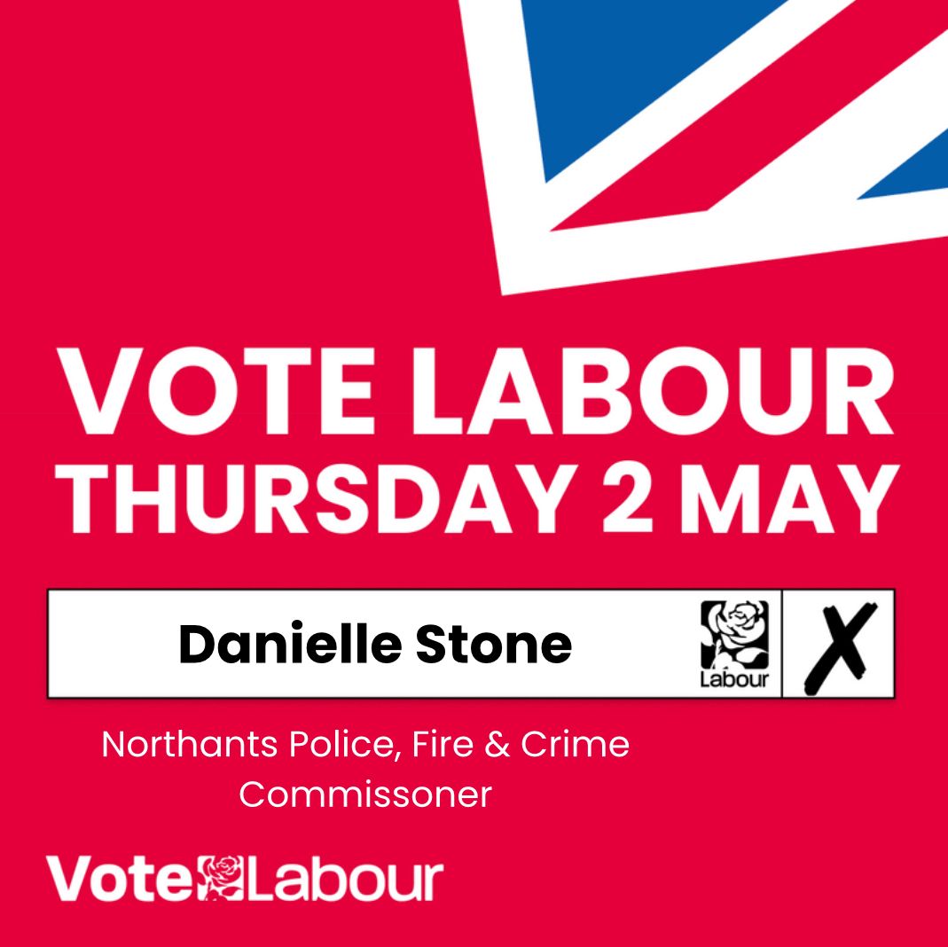 Come on Northants! Let's get rid of these corrupt tories! #VoteDanielleStone #VoteLabour