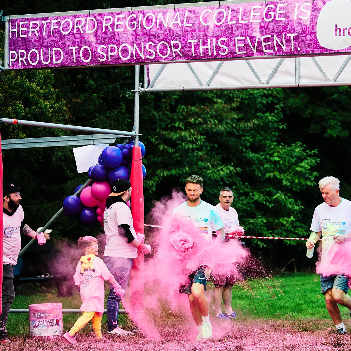 Huge thanks to Caremark North Herts and @Nationservltd - our next confirmed colour station sponsors for Rainbow Run 2024! 🌈 You will find their teams throwing paint at the blue and purple stations💙💜 If your business would like to get involved, contact Bethany.mcneil@nhs.net