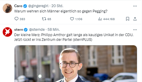 Das ist unweigerlich komisch: