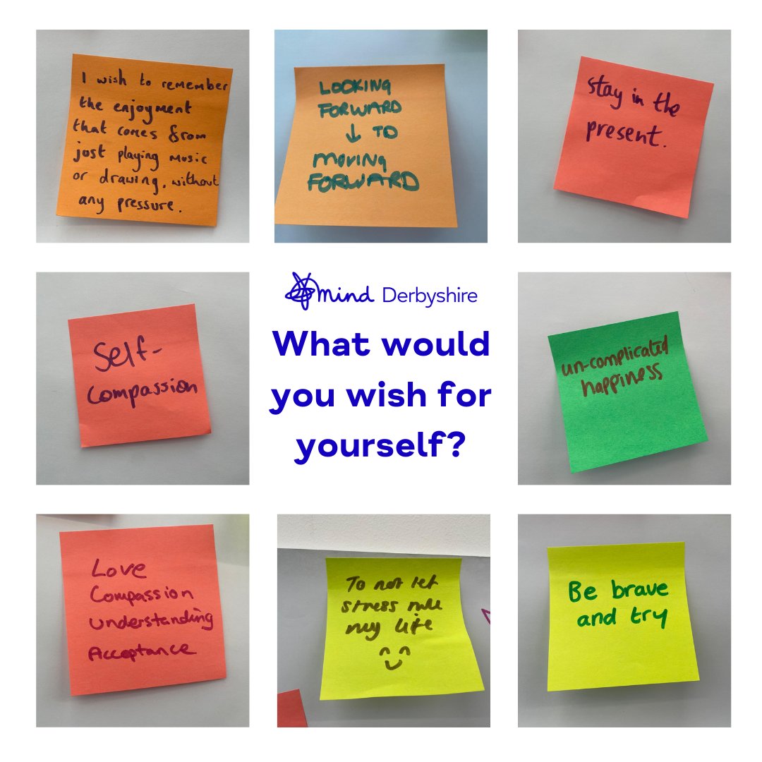 In our final Sound Minds session, Iylla invited the attendees to write down “a wish for themselves”. We love these responses, and it prompted us to think about our own wishes. What would you wish for yourself?