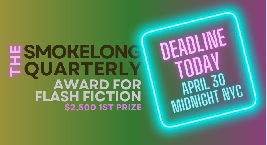 SmokeLong Quarterly (@smokelong) on Twitter photo 