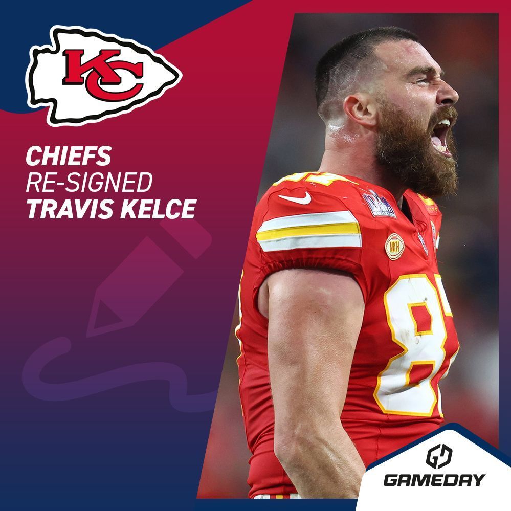 🚨 Die #Chiefs verlängern mit Travis Kelce für 2 Jahre und $34 Mio! Damit machen sie ihn zum bestbezahlten Tight End der Liga! 🤑 

➡️ Was meint ihr❓ No-Brainer für die Chiefs oder zu viel? ✍️ 

#Gameday #Everydayisgameday #NFL