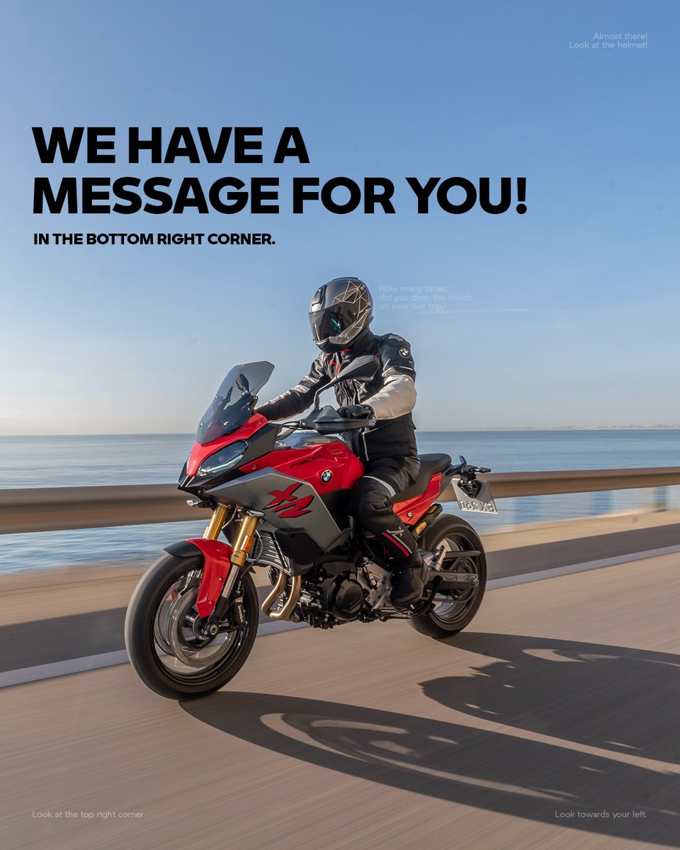 Let us know below📷
Options:
1. Not even once📷
2. Only once!
3. More than once!
4. I rather not say
#tellusyourthoughts #commentbelow #riding #adventure #bikeriding #bmwbikeslovers #bmwmotorradindia #bmwbikesindia