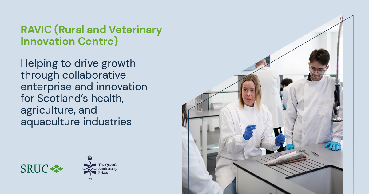 CULTIVATING ANIMAL HEALTH | #RAVIC provides a base for SRUC Veterinary Services which is the main provider of UK livestock health and surveillance services and is part of the SRUC School of Veterinary Medicine.

Discover what RAVIC can do for you: issuu.com/sruc1/docs/104…