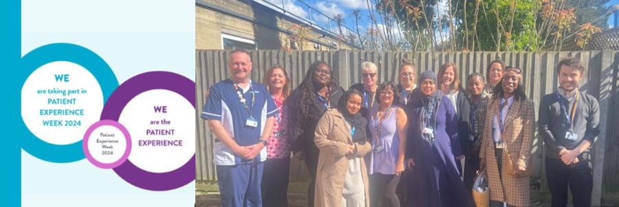Happy Patient Experience Week! Our team at Newbury Park are out and about within NELFT services speaking with Patients and Carers.