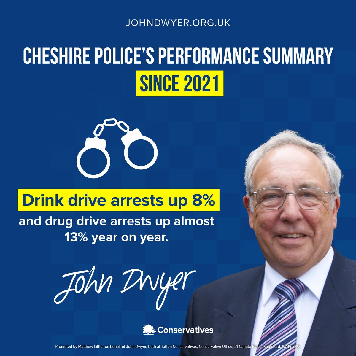 This week @cwaclabour want you to elect their candidate, @danpricelab, for #Police & #Crime Commissioner in #Cheshire but he won’t tell us his view on a former Labour councillor recently convicted of drink driving. Neither will @weezegee @MikeAmesburyMP @CllrKarenShore #shameful