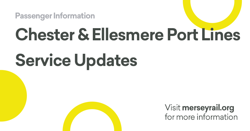 ⚠️ Latest Service Updates ℹ️ Due to a delay incurred on the journey, some services on the Chester line have been altered 🔗 merseyrail.org/journey-planni…